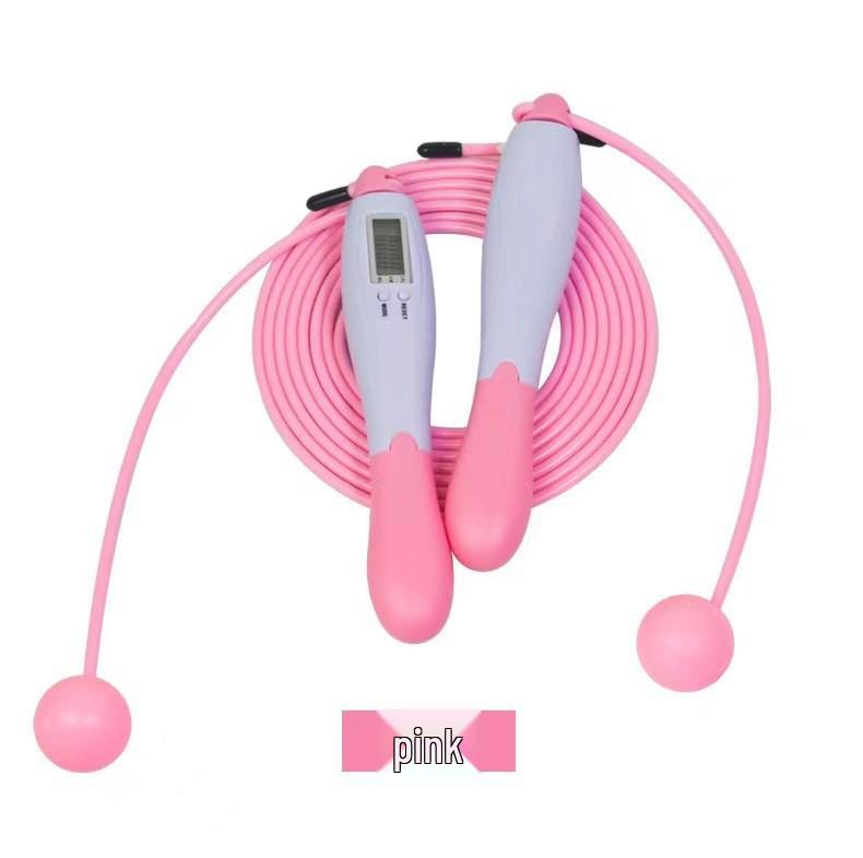 Electronic Smart Jump Rope with Steel Wire, Cordless Ball, and Counter for Men, Women, and Students