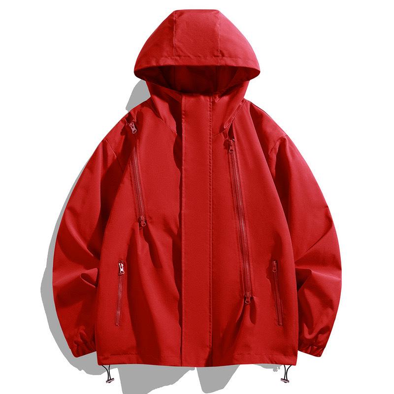 2025 Spring/Autumn Unisex Outdoor Waterproof Light Sports Zipper Jacket