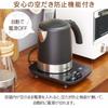 Iris Ohyama Electric Kettle, Stainless Steel Type, 1000ml, 9-level temperature adjustment, heat retention setting, automatic off after boiling, filter