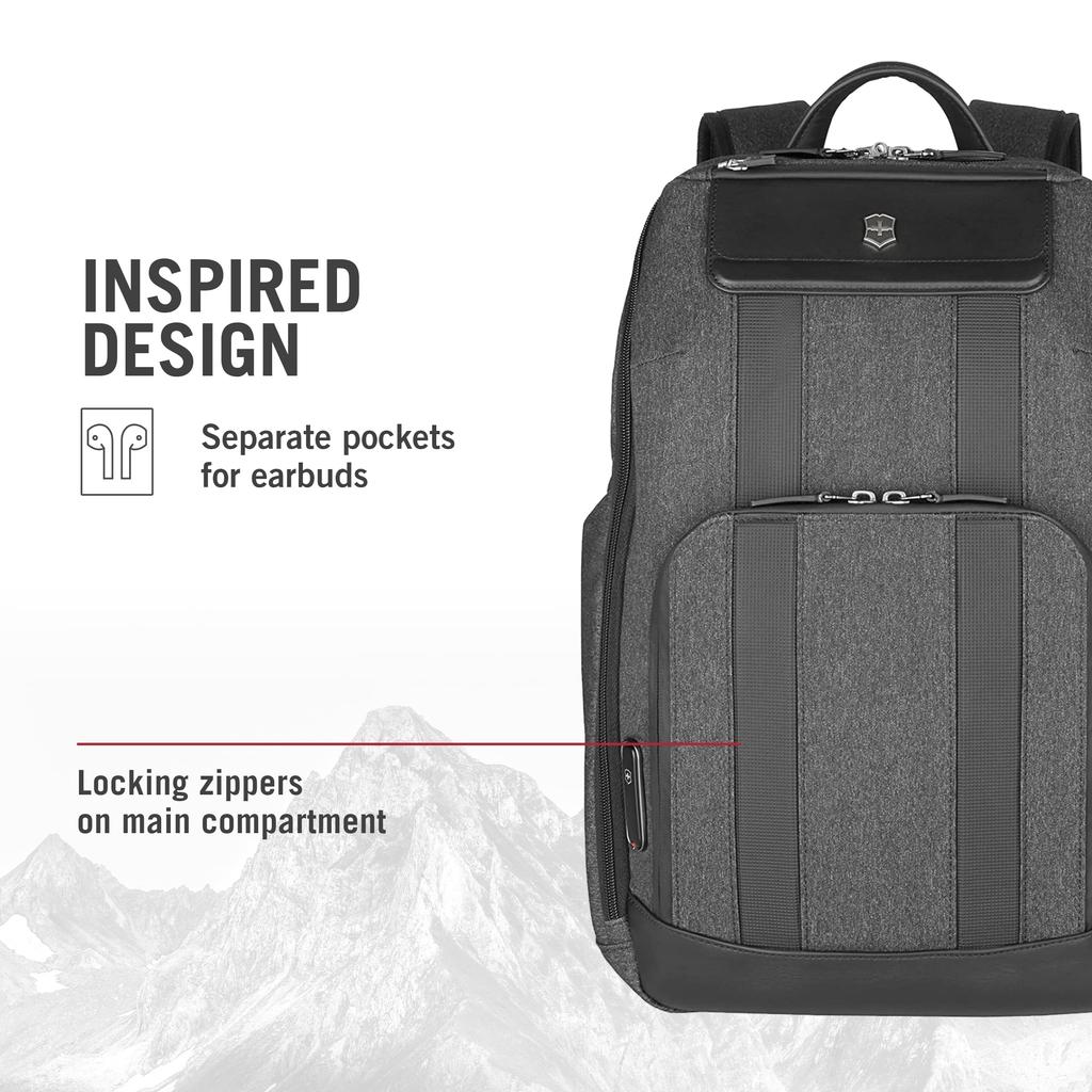 Architecture Urban2 Architecture Urban 2 Deluxe Backpack with functionality and maximum Business 15 Laptop Organizer Plastic bottle Can be engraved