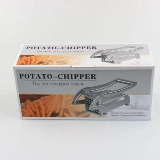 Commercial Vegetable Cutter: Slices Potatoes, Cucumbers, Carrots, Lettuce, and French Fries