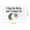 Guinea Pig Butts Anti-slip Doormat Floor Mat Sand Scraping Carpet Rug for Kitchen Entrance Home Bedroom Footpad Mats