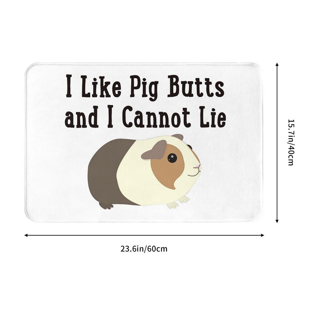 Guinea Pig Butts Anti-slip Doormat Floor Mat Sand Scraping Carpet Rug for Kitchen Entrance Home Bedroom Footpad Mats
