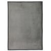 Living Room Rug Velvet Look Extra-soft Grey 160x230