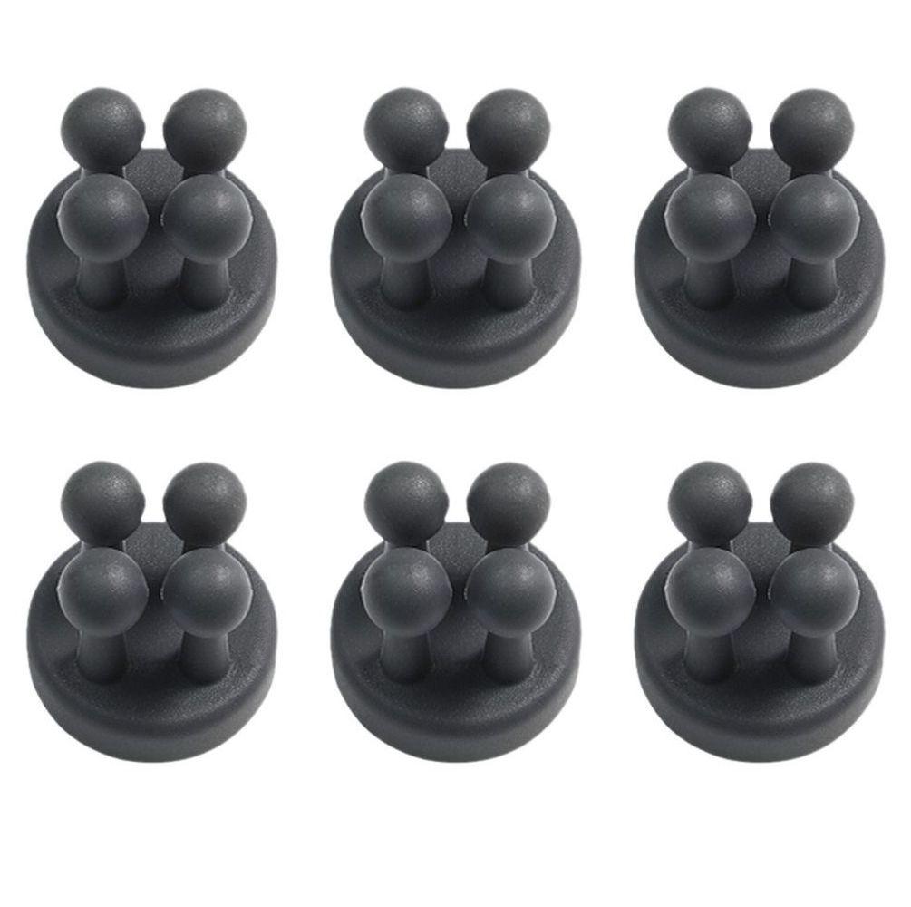 Self Adhesive Silicone Hook Bathroom Razor Holder Storage Hook Wall Shaving Shaver Shelf Toothbrush Holders Organization