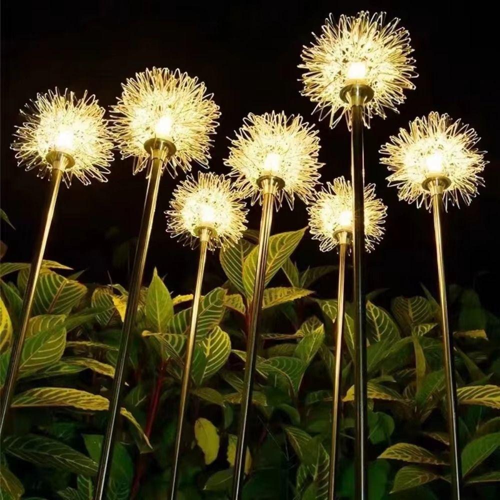 windflower Blowball Solar Lights IP65 Waterproof Solar Landscape Lights Landscape Decor