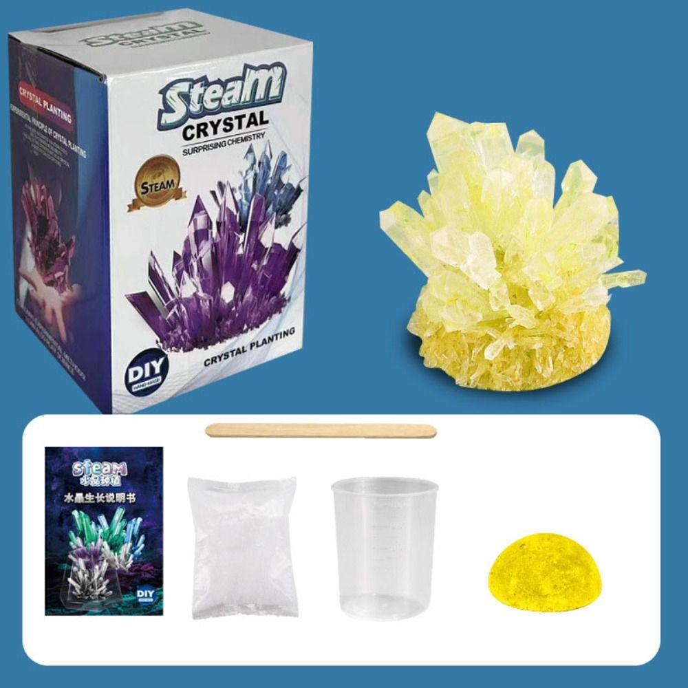 Easy To Grow Science Experiments Toy Colored Crystals Crystal Making Kit  Teens