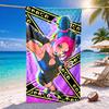 JOJO  Quick-drying soft and absorbent beach towel—perfect for beach trips swimming outdoor camping and travel an essential beach item