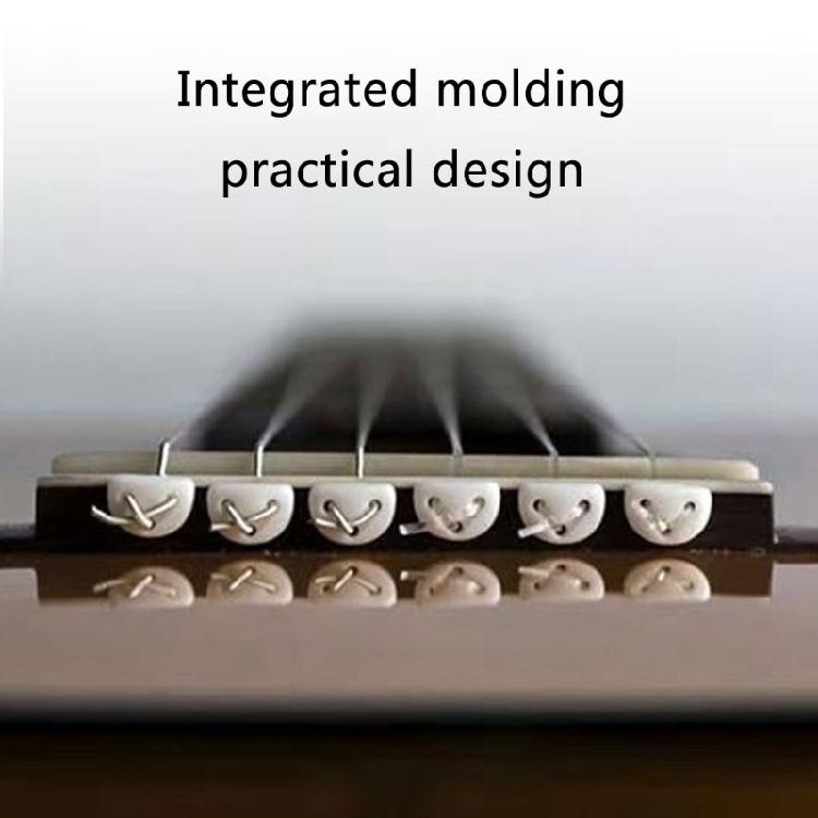 6Pcs Guitar String Retainer Buckle Guitar Rollers String Trees Classical Guitar Rollers String Trees Easy to Install