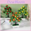 Faux Fruit Tree Decorative Display For Living Room Photography Props Rich Foliage Collection