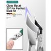 Stainless Steel Nail Trimmers with Slant Edge Anti Splash and Oblique Beak Design for Ingrown Toenail Care Ergonomic Nail Tool