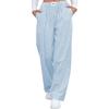 Checked Casual Loose Pocket Trousers Gingham Casual Loose Pockets Straight-Leg Trousers