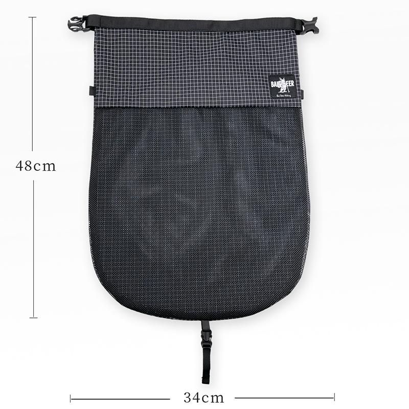 Outdoor Backpack Expand Kangaroo Pocket, Multifunctional Detachable Shoe Storage Bag, Hiking Climbing Backpack External Accessor