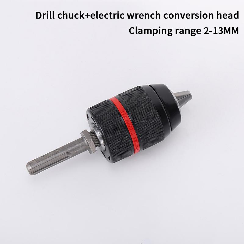 Drill Converter Chuck Socket Multi-Functional Hex Impact Driver Wrench Drill Bit Electric Screwdriver Extension Rod