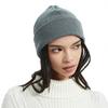 Silver Cotton Digital Printing Common Fabric Winter Beanie RF Shielding Electromagnetic Radiation Proof Warm Adult Unisex.