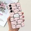 For Samsung A25 5G 2023 Case SM-A256B Cute Astronaut Duck Slim Soft Silicone Back Phone Cover For Samsung A55 A35 5G A356B Coque