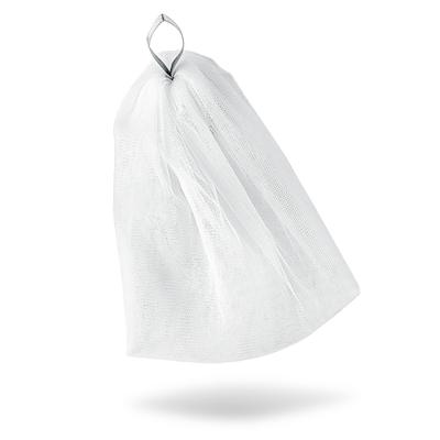 Kai Men's 4-Layer Foaming Mesh Net with Hook for Facial Cleansing, White, Rich Lather, Skincare KQ1828