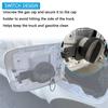 AC34-Car Gas Cap Holder For 2016-2022 Toyota Tacoma 3Rd Gen Fuel Cap Holder Accessories, Black