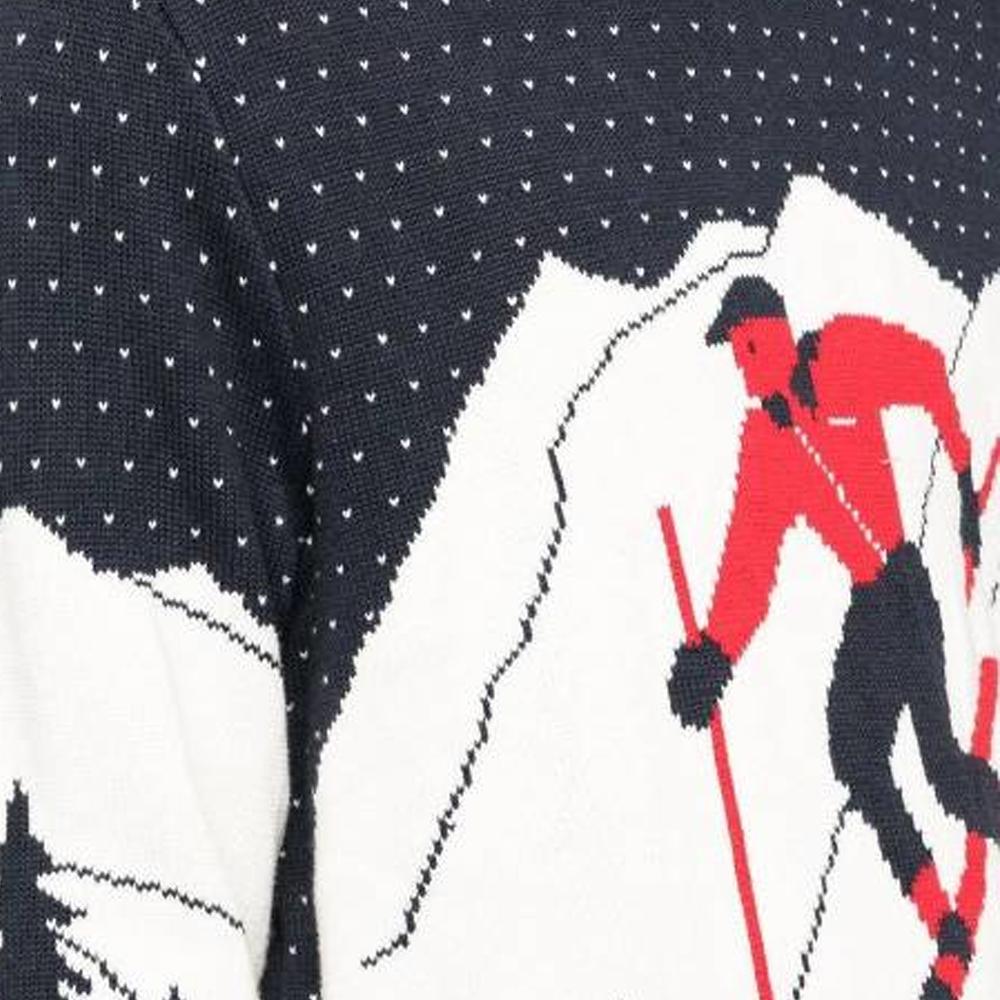 Polo Ralph Lauren FW22 Patterned Knit Pullover Sweater Men sweater Ivory 710881009-001