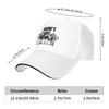 Sei nicht dumm Sonne Baseballkappe Sommer Unisex-Teens AS-AP Rocky Album Druck Trucker-Kappe Sonnenschutz y2k Lustige Rock Baseballkappen