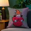 Leisure M-Malbones Golf Pillow Case Plush Fabric Soft Colorfast Double Sided Print Short Plush Home Sofa Cushion Cover Throw