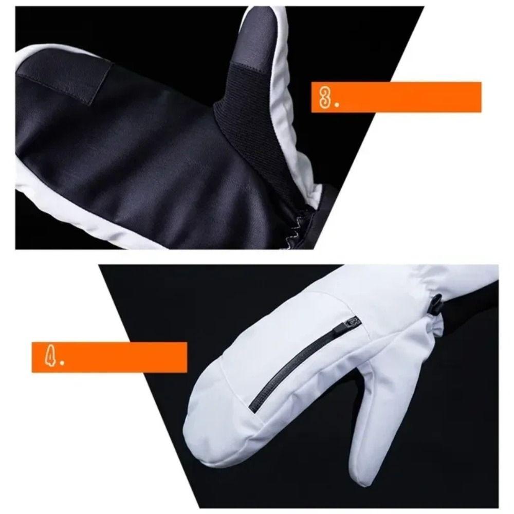 Waterproof Ski Mittens Snow Gloves Camping Outdoor Skiing Gloves Winter Sports