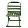 Folding Stool, Portable Metal Chair, Outdoor Fishing, Home Leisure, SpaceSaving