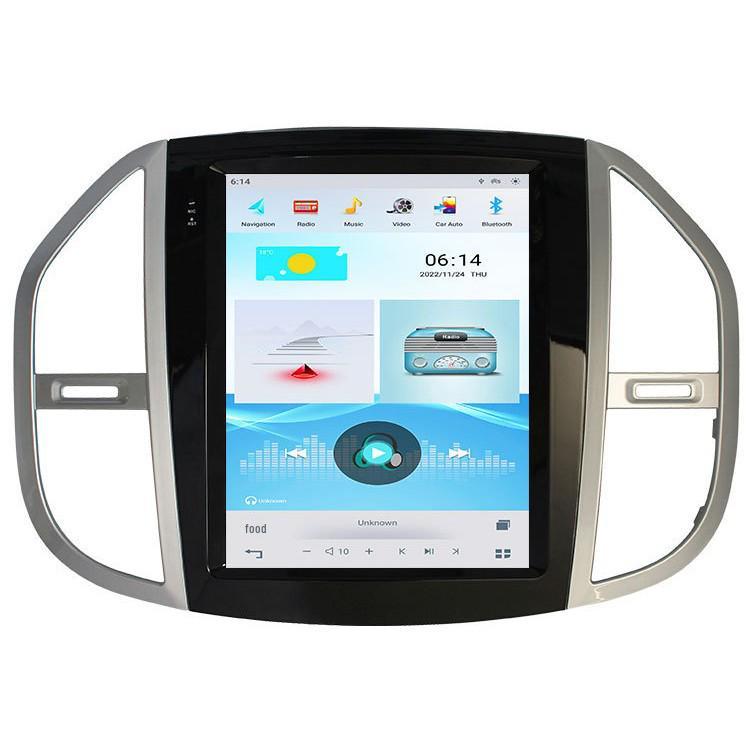 Bluetooth MP5 Player with Wireless CarPlay for 2016 VITO Metris - Smart Central Control Screen