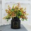 Vivid DIY Simulation Fruit Ornament Home Fake Plant Artificial Berry Christmas Decoration Party Supplies Xmas Decor