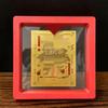 New Year Gold Foil Phone Sticker: Five Roads God of Wealth Souvenir Amulet