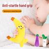 Baby Chewable Plush Carrot: Anti-Startle Soothing Ring & Sleep Inducer Doll