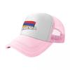 Preppy Armenia Flag Sport Mesh Baseball Caps Men Highend Male Beach Coquette Hat Hip Hop Trucker Cap