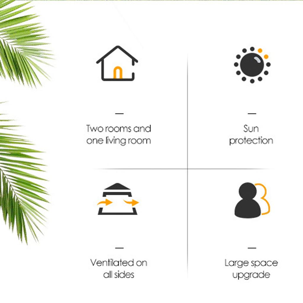 Outdoor Travel Camping Tent Portable Sunshine Proof Tent Fishing Hiking Sunshine Shelter