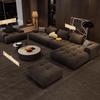 Sofale Clasice Italiene de Lux Canapea Extensibilă Minimalistă Fotolii de Relaxare Design Sofale Apartament Canapea Dreaptă Pliabilă Mobilier