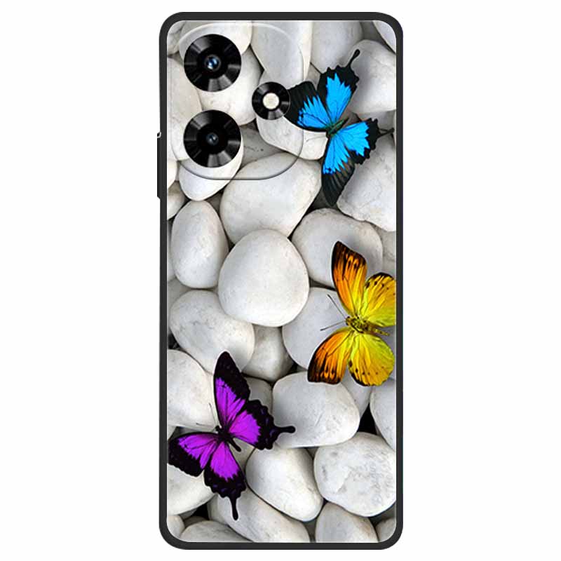 For Infinix Hot 30 Case Shockproof Soft Silicone TPU Phone Cover For Infinix Hot 30 4G 5G X6831 Back Cases Cute Cartoon Fundas