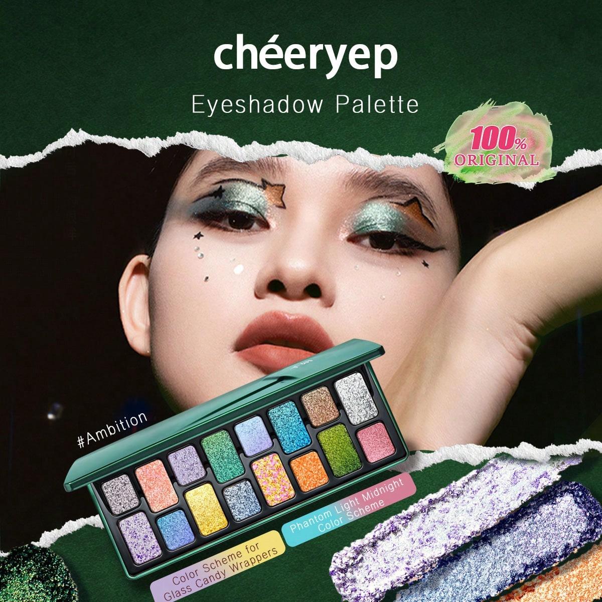 Paleta de Sombras Cheeryep 16g/0.56 oz