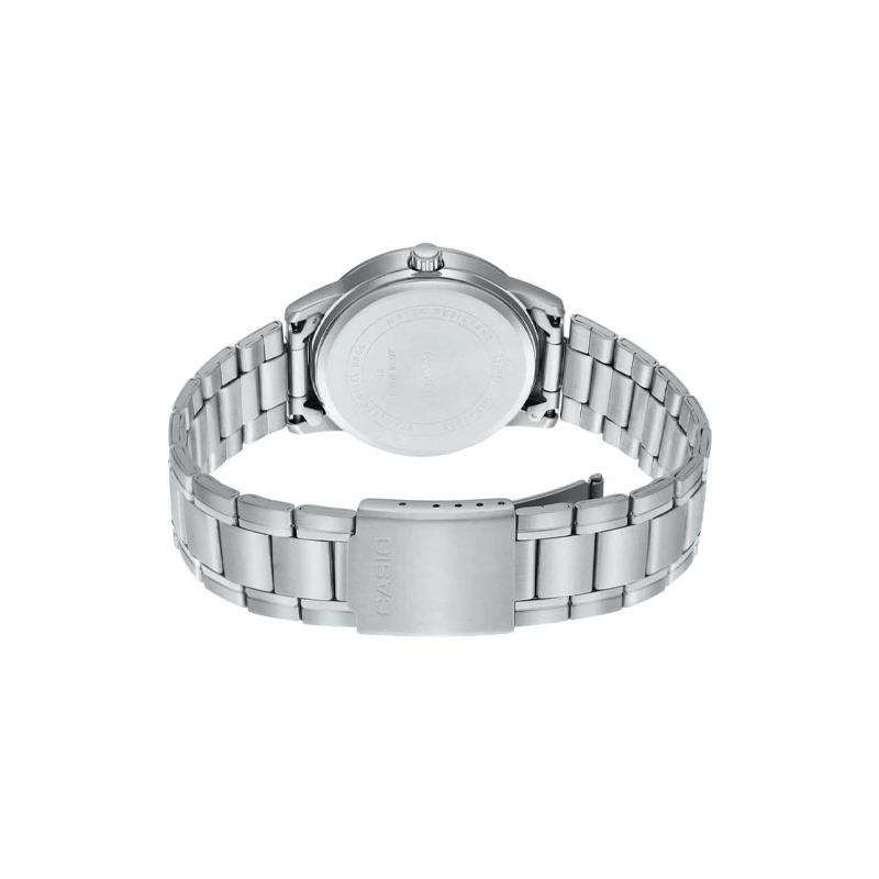 Casio STANDARD Series Simple Retro Small Round Watch Business Casual Fashion Quartz Movement Stainless Steel Strap Japanese and Korean MTP-V002D-1B3