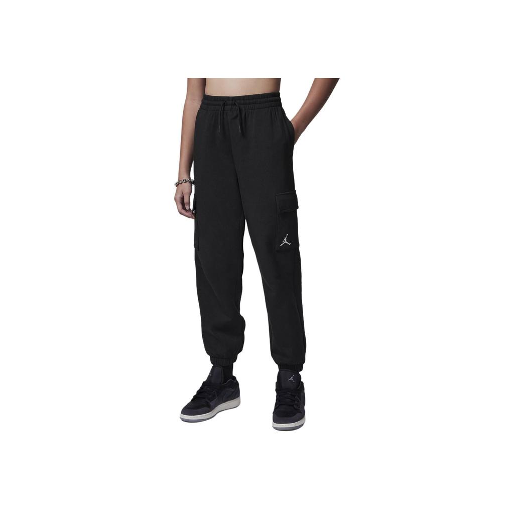 Jordan Jumpman Lace-Up Versatile Cargo Pants Kids pants Black HV1522-010