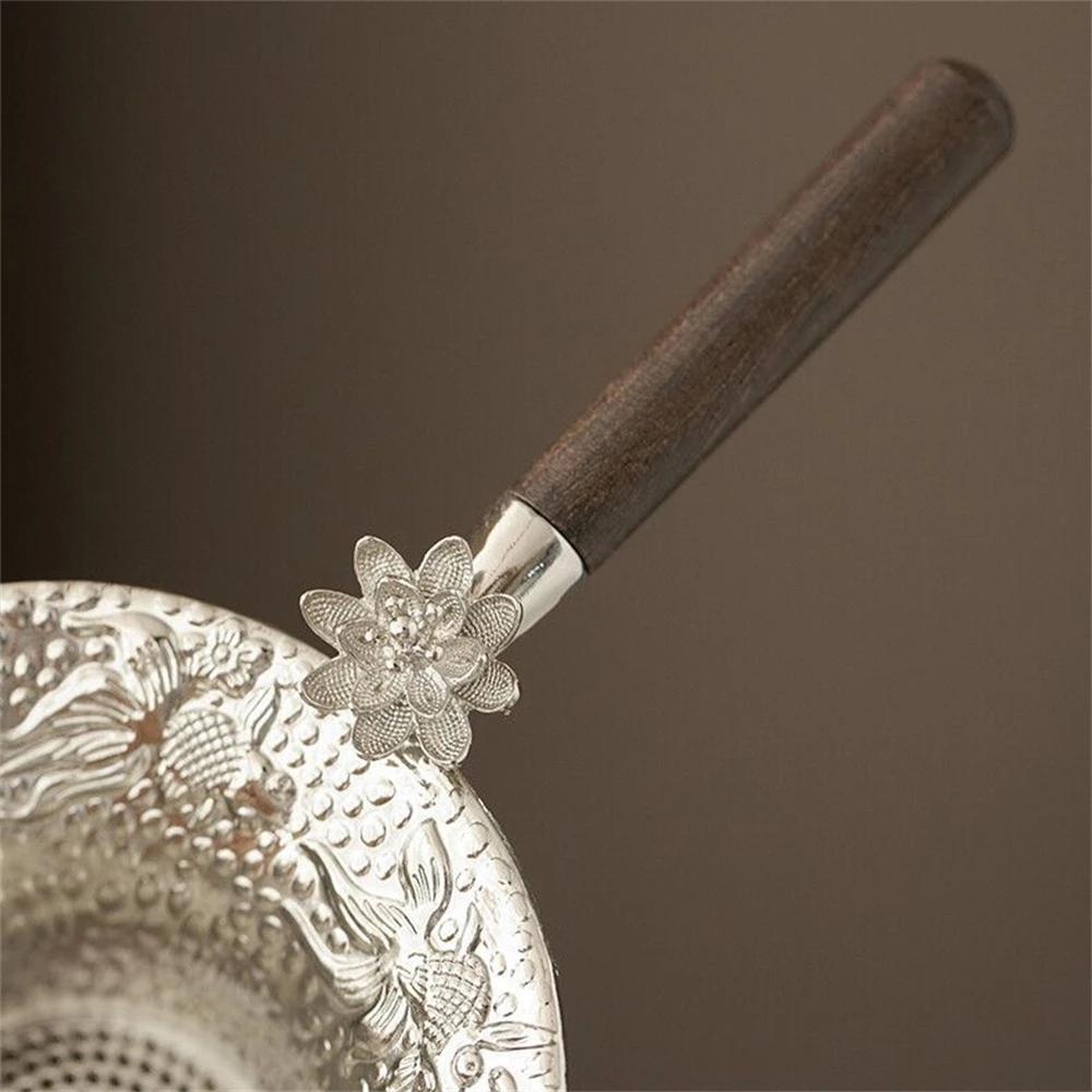 10 шт. Ситечко для заварки листового чая с деревянной ручкой China Mainland