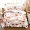 Halloween Pumpkin Cartoon Duvet Cover Pillow Case Home Bedding Set Fun Creative Comforter Sets Gifts for Kids