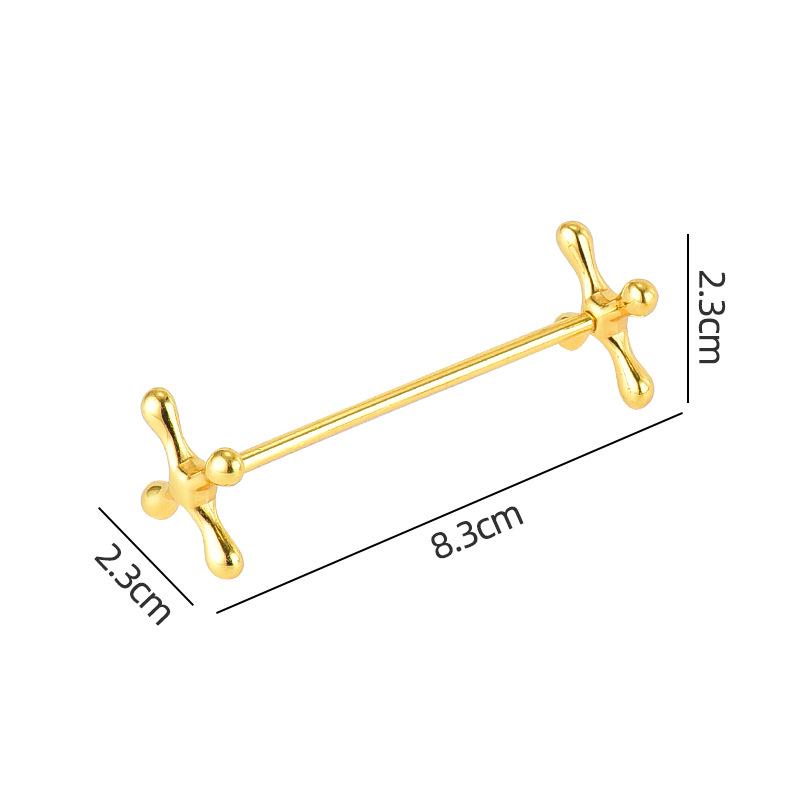 Dachshund Shape Alloy Chopstick Holder - Creative, Exquisite Tableware Rest