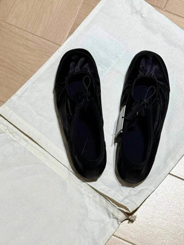 

Версия из овчины~ нишевая мода повседневная обувь круглый носок атласная вышивка легкий вырез плоская подошва обувь балетки кроссовки женские 40