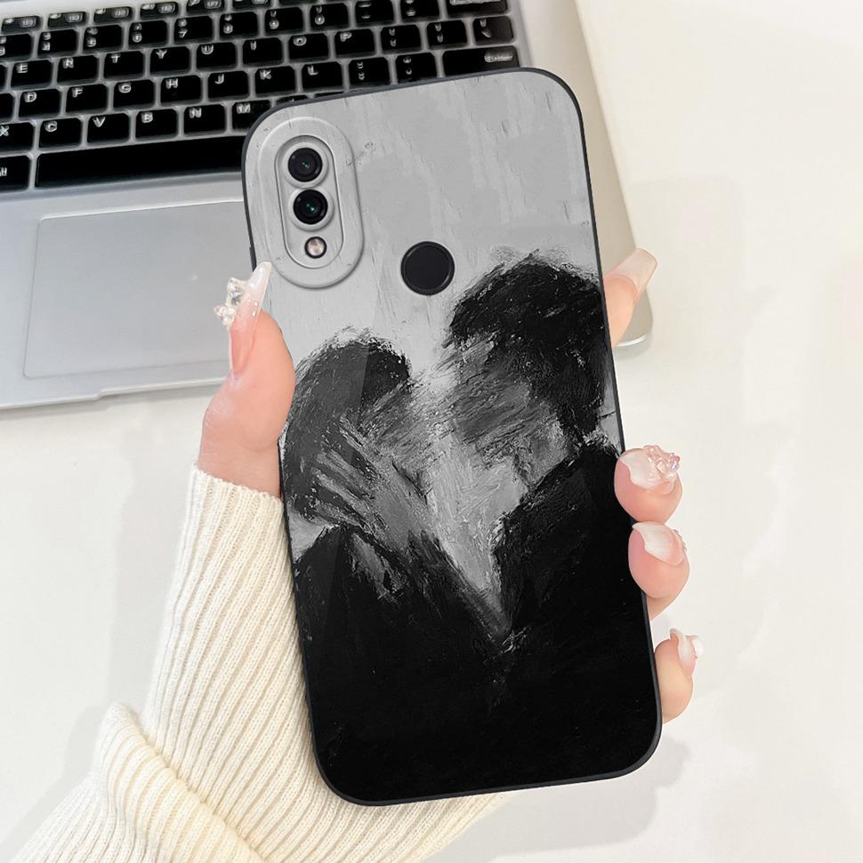 For Xiaomi Redmi Note 7 Case 2019 Lovely Cartoon Painting Back Cover Soft Slim Phone Case For Redmi Note 7 Note7 Bumper 6.3"