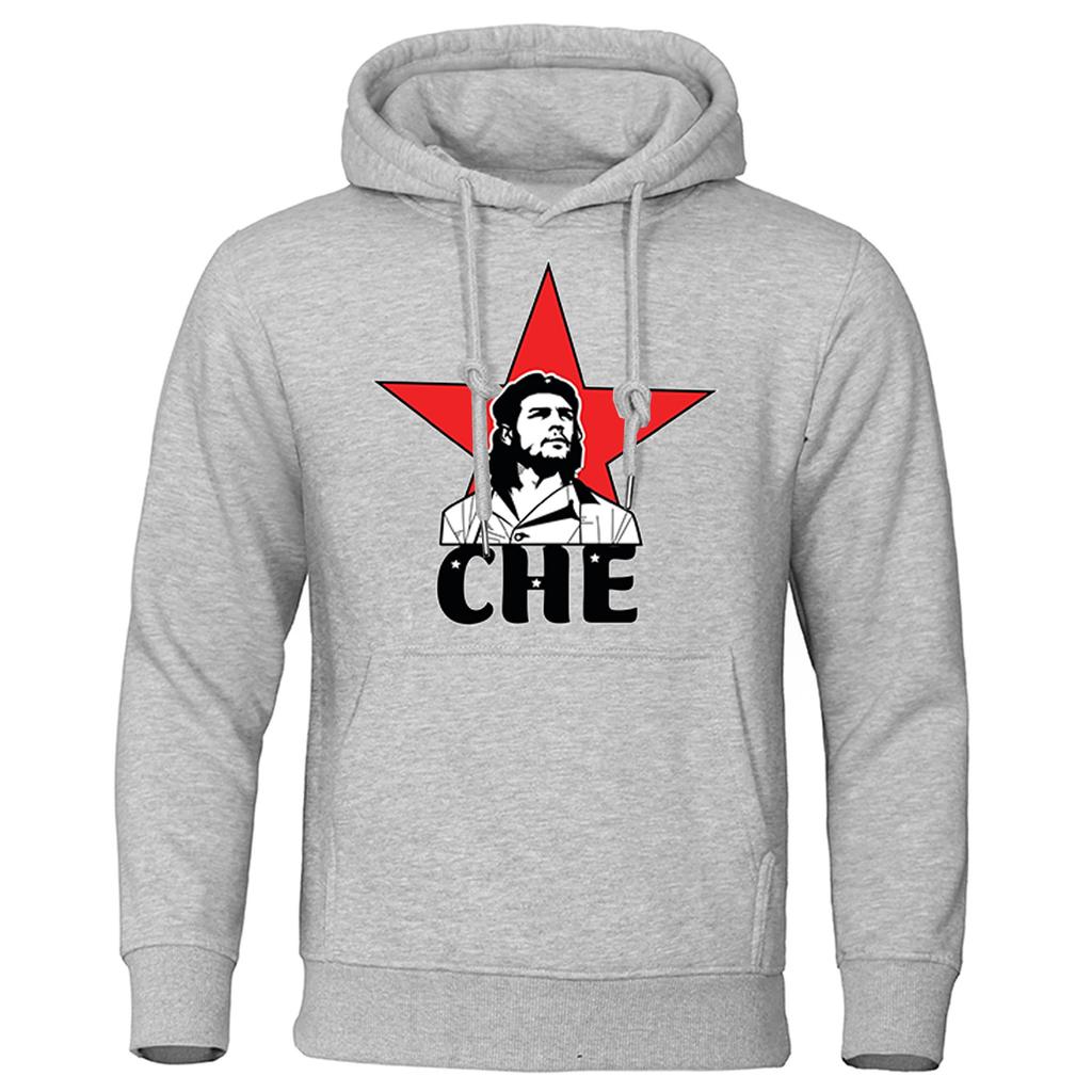 Che Guevara 2025 Nye Menn Opprører Kubansk Gerilja Revolusjon Hettegensere Gensere Mote Ensfarvet Hettegensere Hip Hop Merke Topper