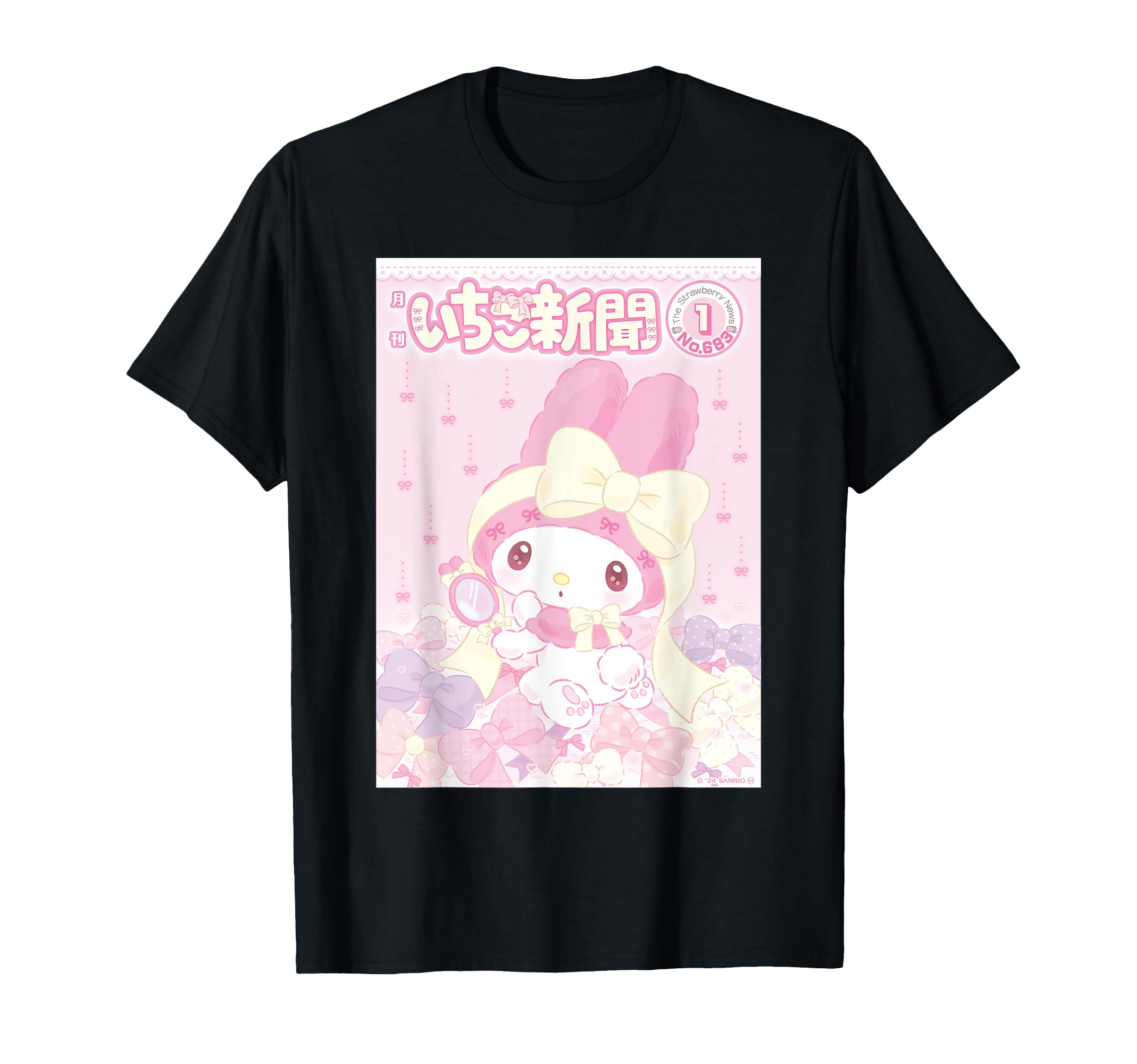 

Футболка My Melody журнала Ichigo Shimbun за январь 2025 г.