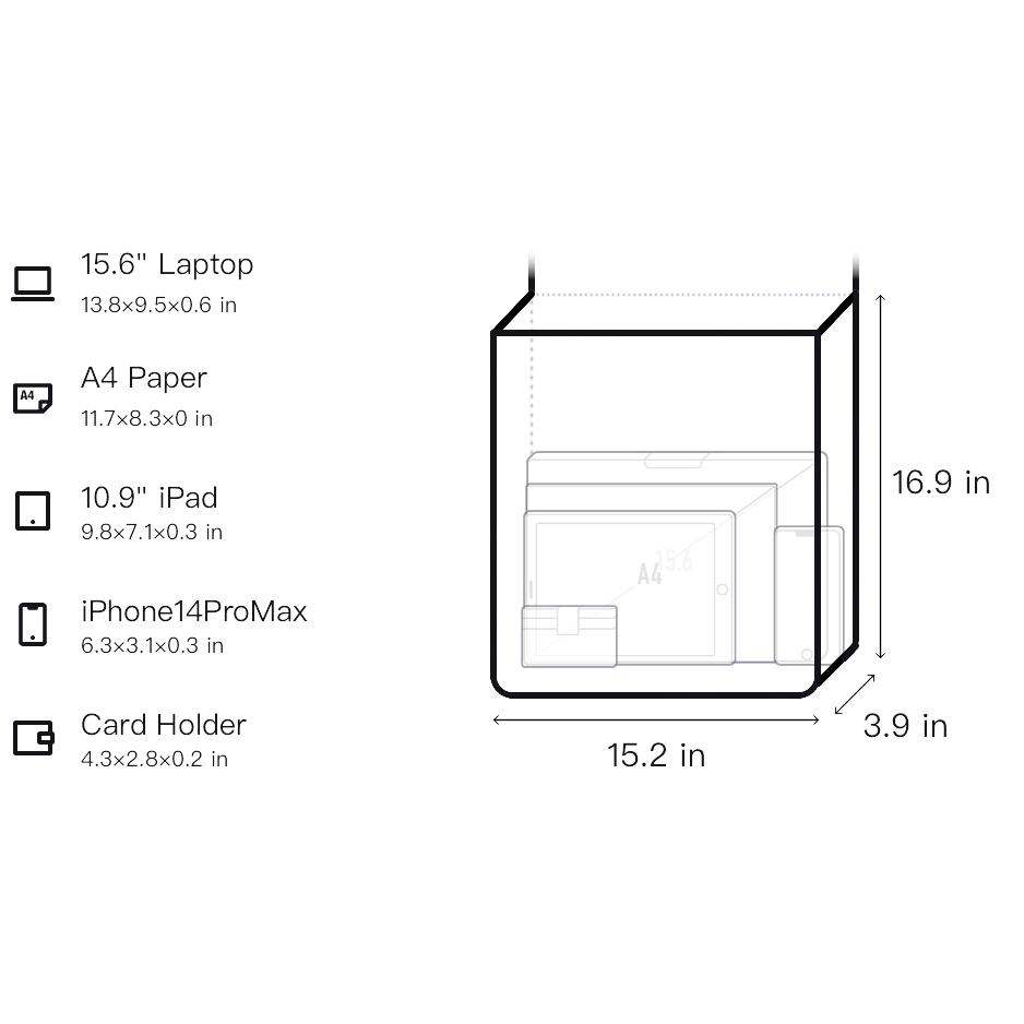 New FILA Eco Friendly Canvas Crossbody Bag, Canvas Bag, Shoulder Bag, Handbag Regular Unisex Black FS3BCB6372X-BLK