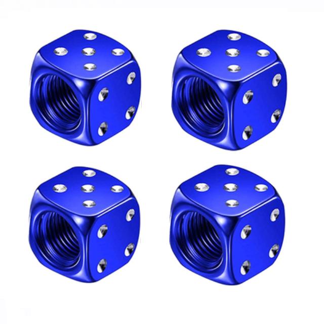 4 Pcs Aluminum Car Tire Valve Caps Hex Alloy Tyre Valve Airtight Cover Waterproof Dust For Automobiles Motorcycles Trucks Bikes Valve Stems 1