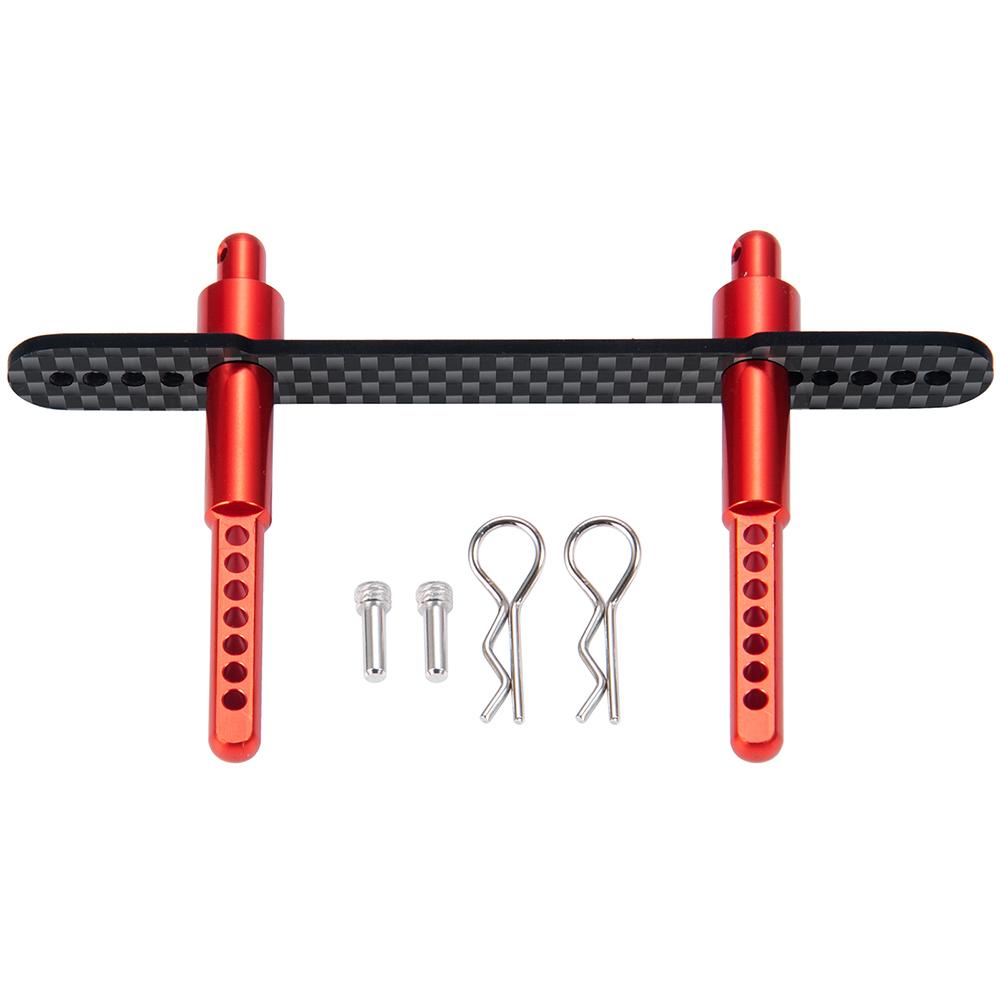 YEAHRUN RC Car Body Post Mounts Metal Alloy Front and Rear Shell Column for Axial SCX10 II 90046 1/10 RC Crawler Car Parts