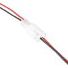 2-Pin Auto and Motorcycle Accessories Connector with Cable Male&Female Plugs AWG Wire Terminal Connectors Plug Auto Electrical Wire Pack of 5