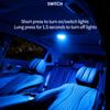 For Land Rover Range Rover USB Charging Touch Night Trunk Light LED Car Interior Reading Light Car Roof Dome Lamp Rechargeable